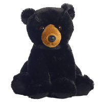 aurora black bear plush