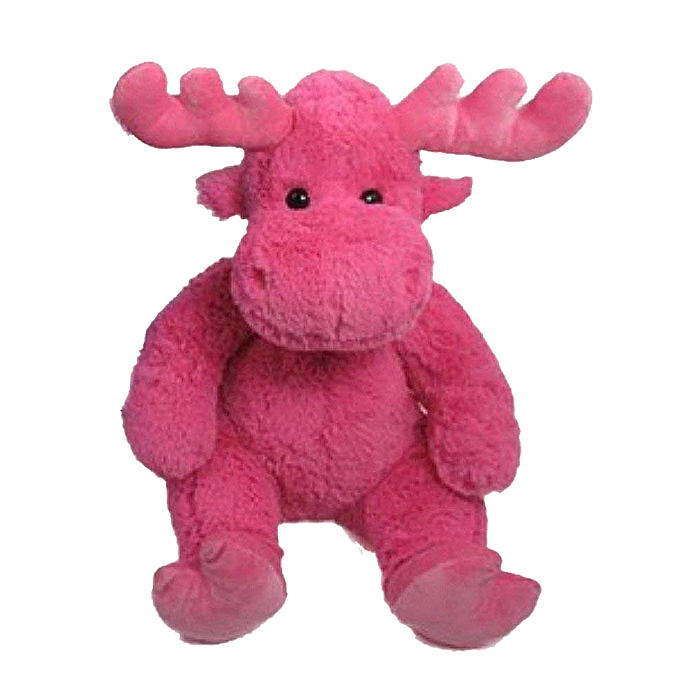 pink moose stuffed animal